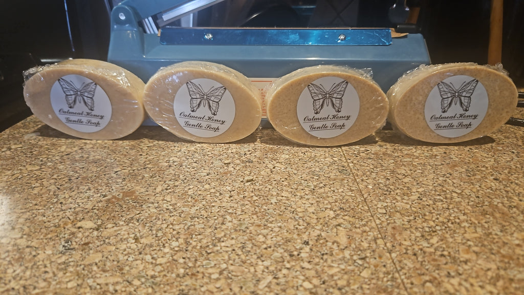Creamy Oatmeal Honey Soap